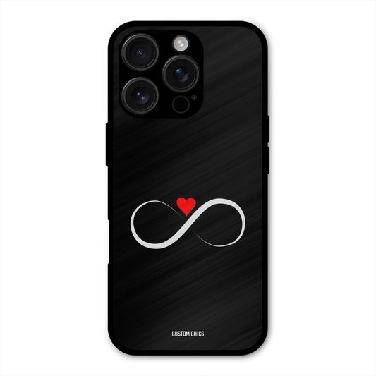 Infinite Love iPhone 16 Pro Max Mobile Back Cover - Cute PrintShield Case