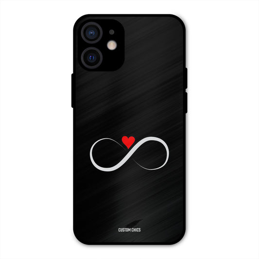 Infinite Love iPhone 12 Mini Mobile Back Cover - Cute PrintShield Case