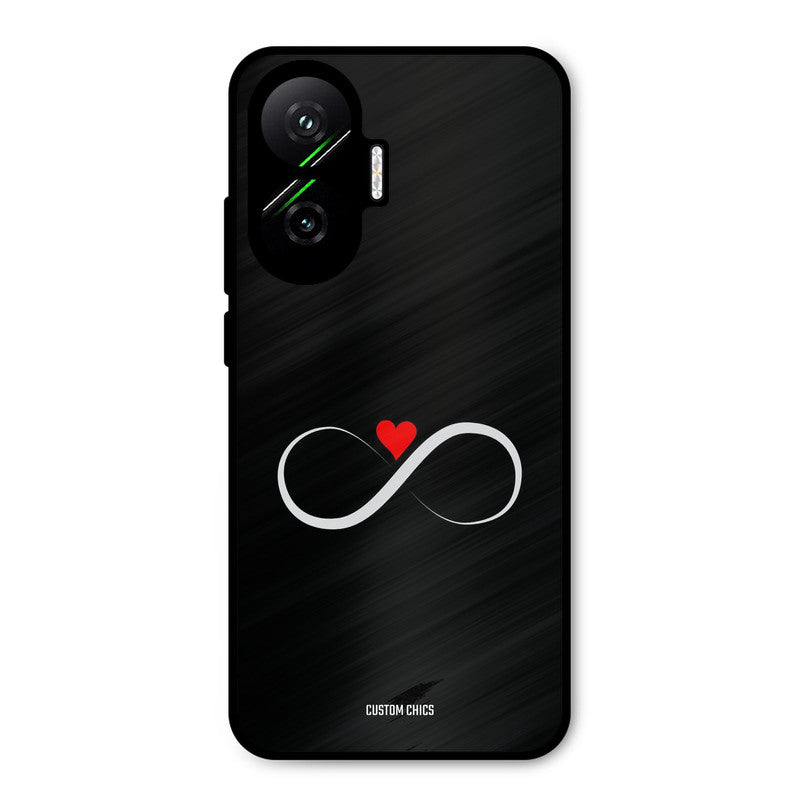 Infinite Love Poco F7 5G Mobile Back Cover - Cute PrintShield Case