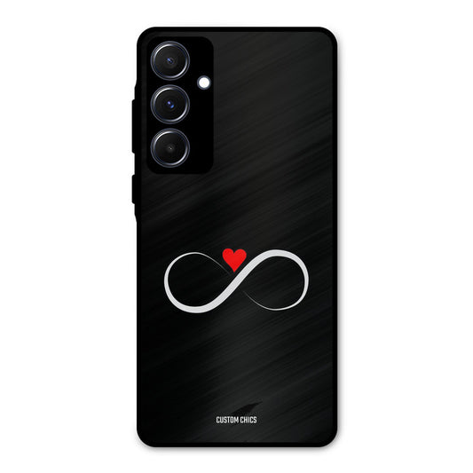 Infinite Love Samsung Galaxy A55 5G Mobile Back Cover - Cute PrintShield Case