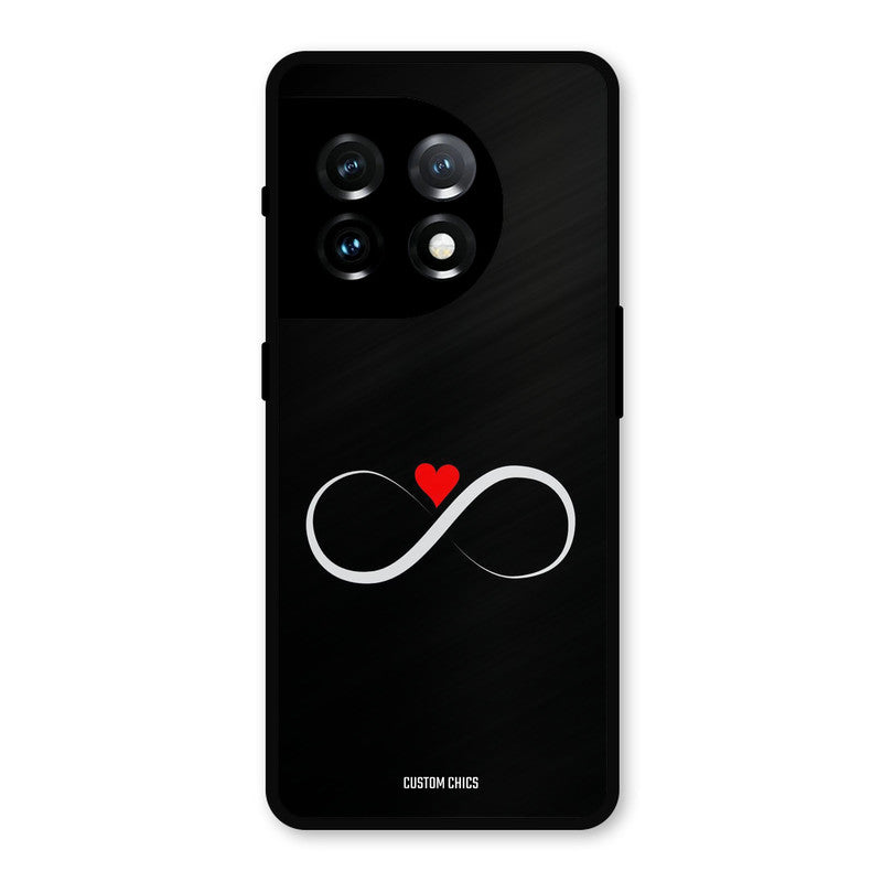Infinite Love OnePlus 11 Mobile Back Cover - Cute PrintShield Case