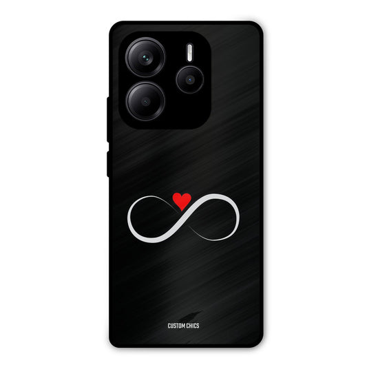 Infinite Love Redmi Note 14 Mobile Back Cover - Cute PrintShield Case