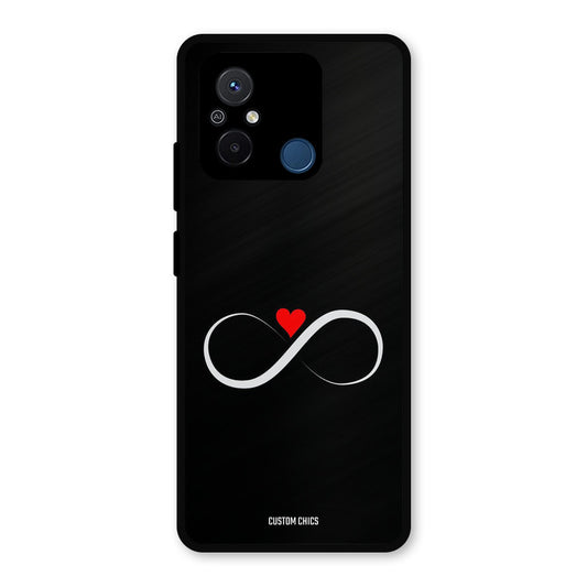 Infinite Love Redmi 12c Mobile Back Cover - Cute PrintShield Case