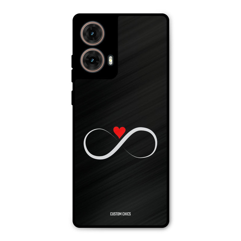 Infinite Love Moto G85 Mobile Back Cover - Cute PrintShield Case