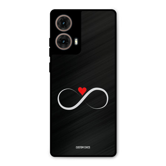 Infinite Love Moto G85 Mobile Back Cover - Cute PrintShield Case