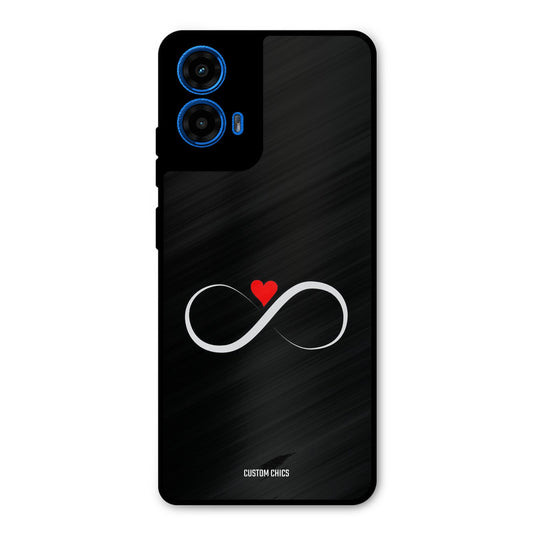 Infinite Love Moto G45 Mobile Back Cover - Cute PrintShield Case