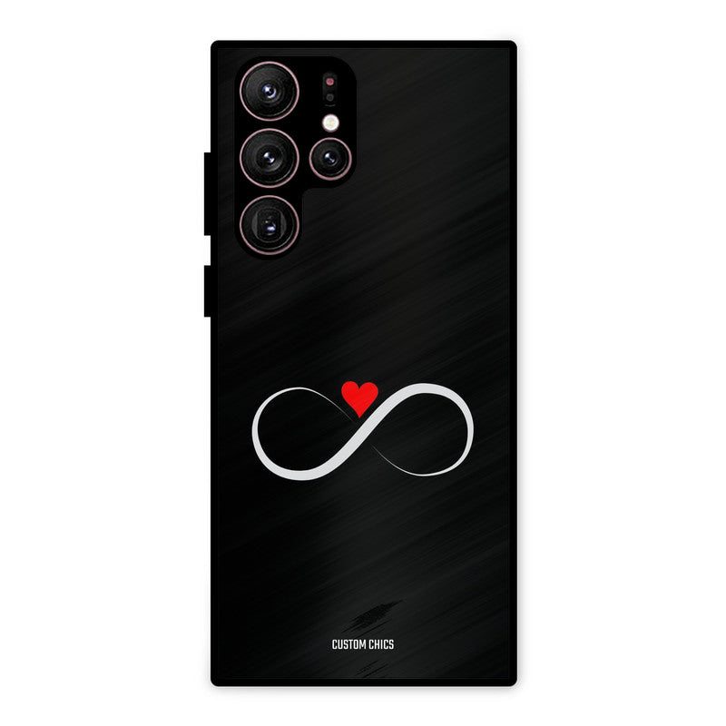 Infinite Love Samsung Galaxy S22 Ultra Mobile Back Cover - Cute PrintShield Case