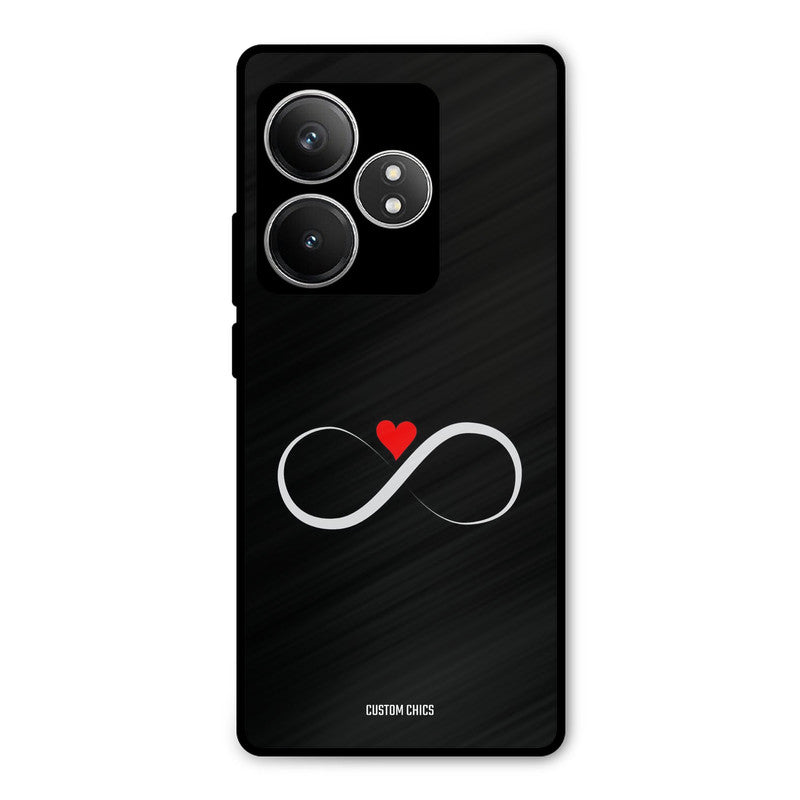 Infinite Love Realme GT 6T Mobile Back Cover - Cute PrintShield Case