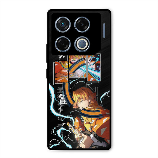 Aggressive Zenitsu Infinix GT 20 Pro Mobile Back Cover - Anime PrintShield Case