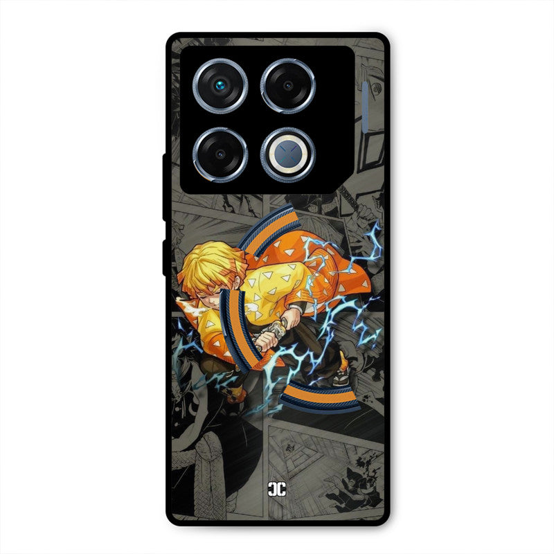 Zenitsu Manga Infinix GT 20 Pro Mobile Back Cover - Anime PrintShield Case