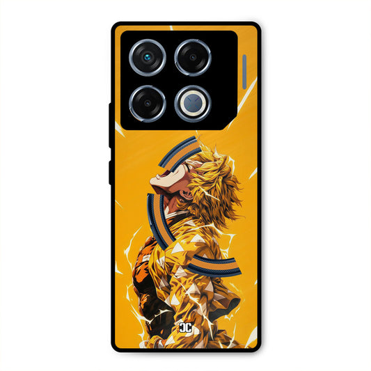 Shouting Zenitsu Infinix GT 20 Pro Mobile Back Cover - Anime PrintShield Case