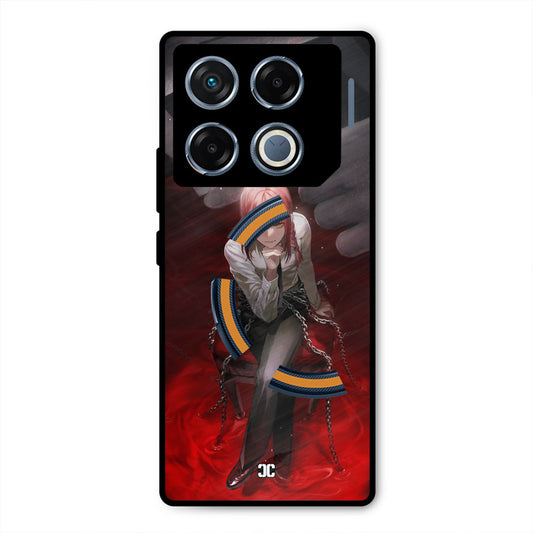Makima Chains Infinix GT 20 Pro Mobile Back Cover - Anime PrintShield Case
