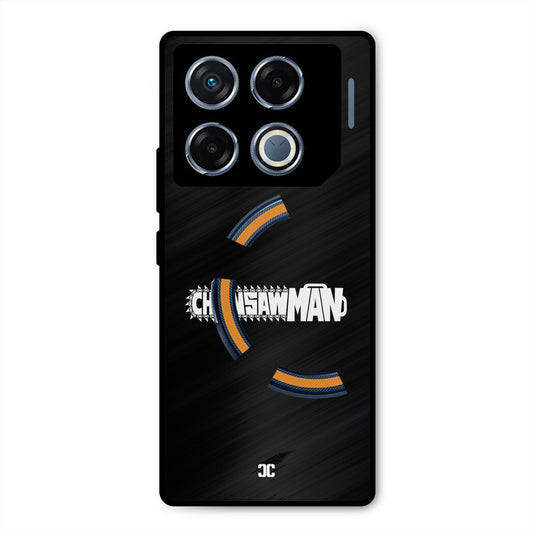 Chainsaw Logo Infinix GT 20 Pro Mobile Back Cover - Anime PrintShield Case