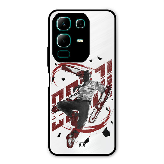 Chainsawman Typo Infinix Note 50x Mobile Back Cover - Anime PrintShield Case