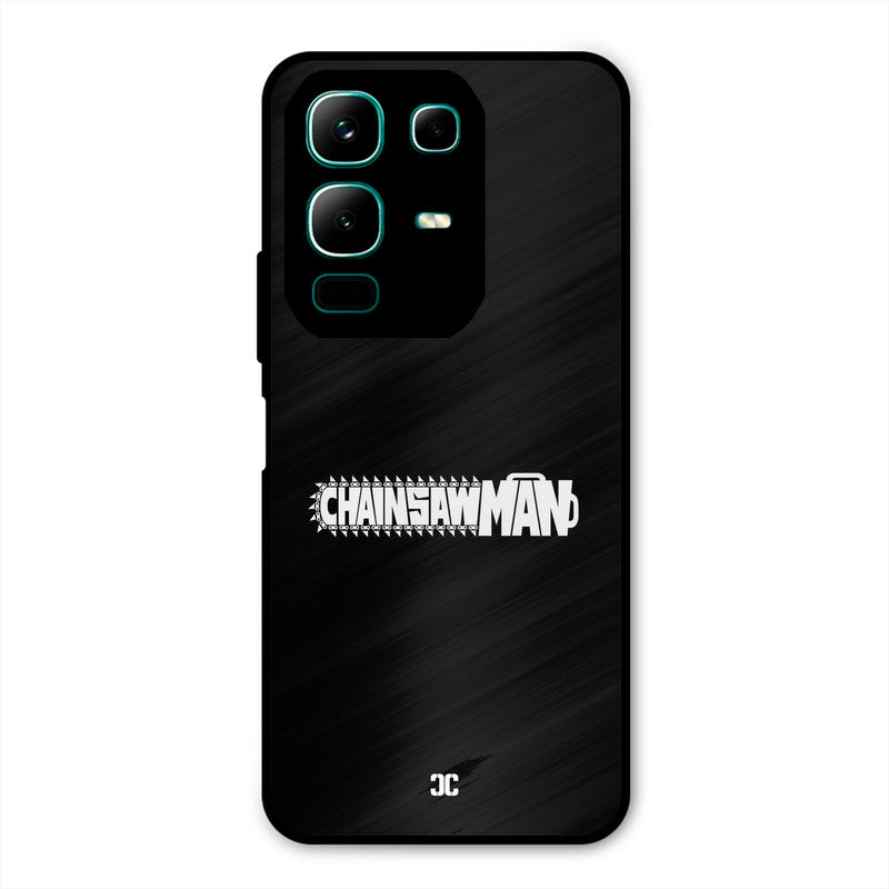 Chainsaw Logo Infinix Note 50x Mobile Back Cover - Anime PrintShield Case