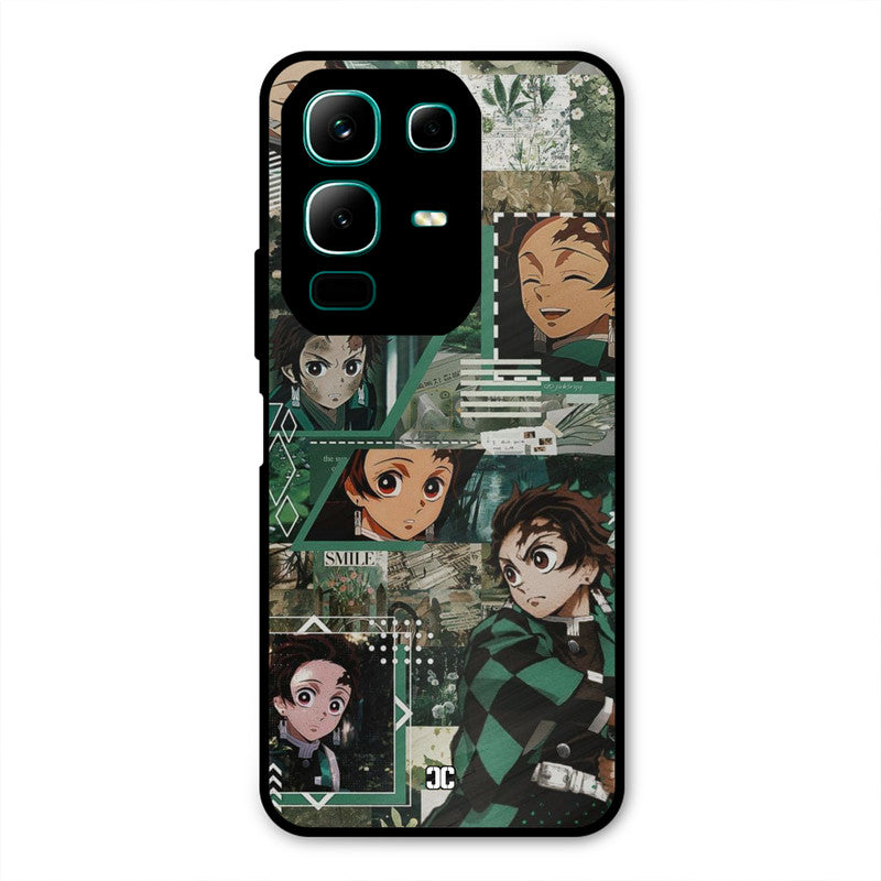 Tanjiro Thoughts Infinix Note 50x Mobile Back Cover - Anime PrintShield Case