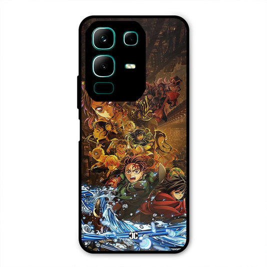 Demon Slayers Infinix Note 50x Mobile Back Cover - Anime PrintShield Case