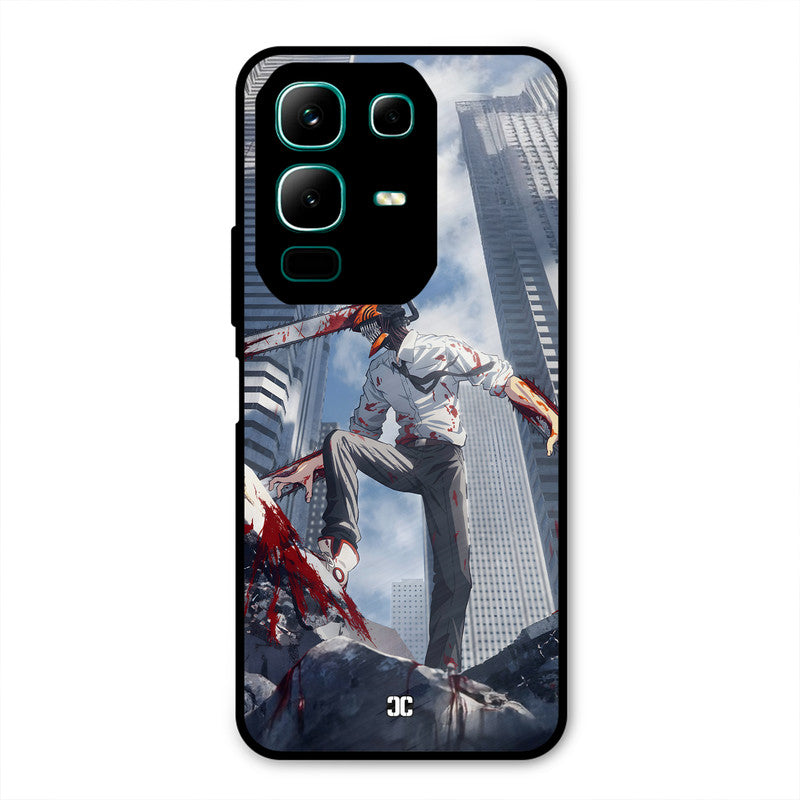 Denji Fighting Infinix Note 50x Mobile Back Cover - Anime PrintShield Case