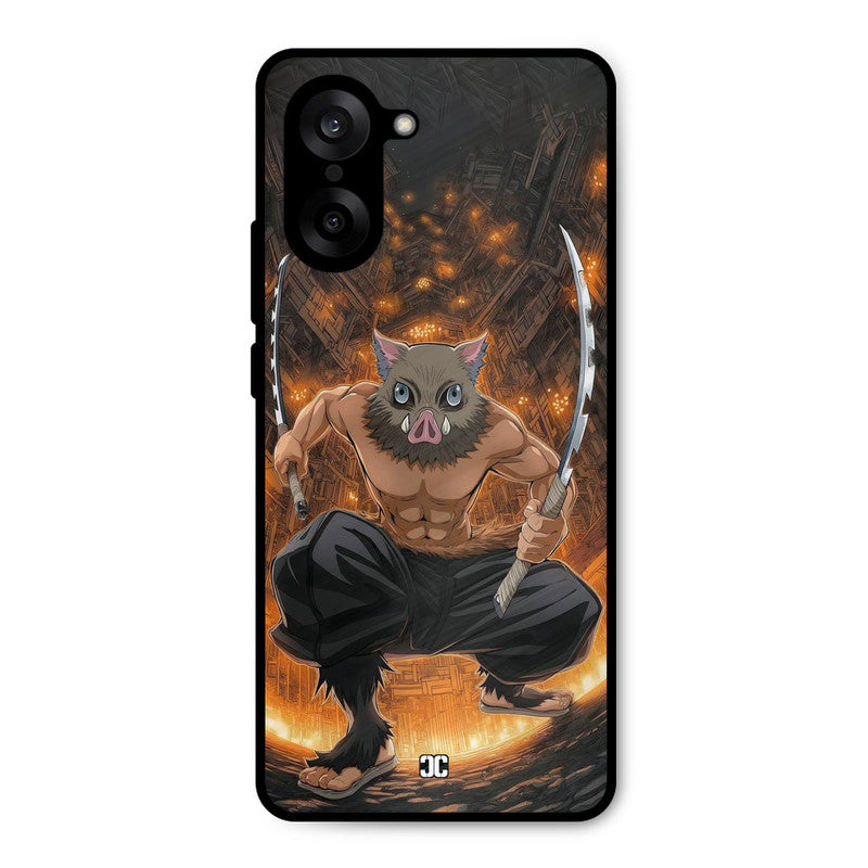 Inosuke Rage Oneplus Nord CE5 Mobile Back Cover - Anime PrintShield Case