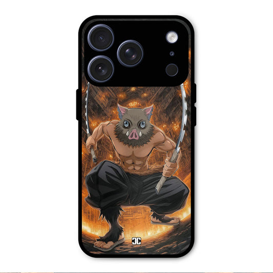 Inosuke Rage iPhone 17 Pro Max Mobile Back Cover - Anime PrintShield Case