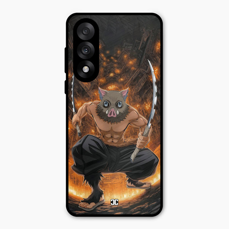 Inosuke Rage Oneplus Nord 5 Mobile Back Cover - Anime PrintShield Case