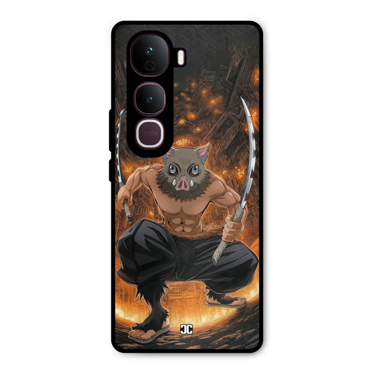 Inosuke Rage Vivo Y400 Pro Mobile Back Cover - Anime PrintShield Case