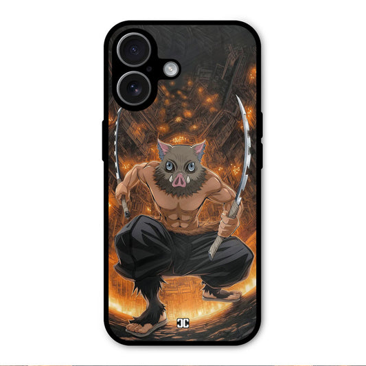 Inosuke Rage iPhone 17 Mobile Back Cover - Anime PrintShield Case