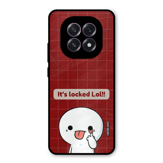 Its Locked Oppo F29 Mobile Back Cover - Cute PrintShield Case