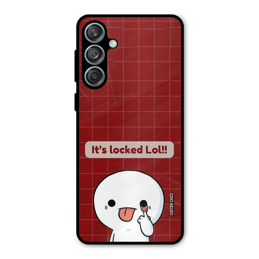 Its Locked Samsung Galaxy M55 5G Mobile Back Cover - Cute PrintShield Case