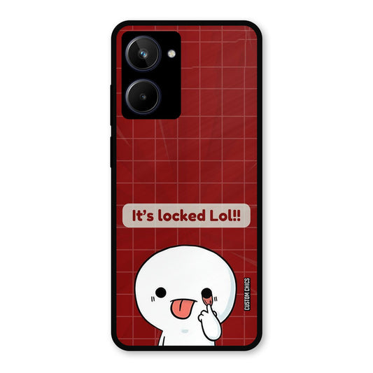 Its Locked Realme 10 Mobile Back Cover - Cute PrintShield Case