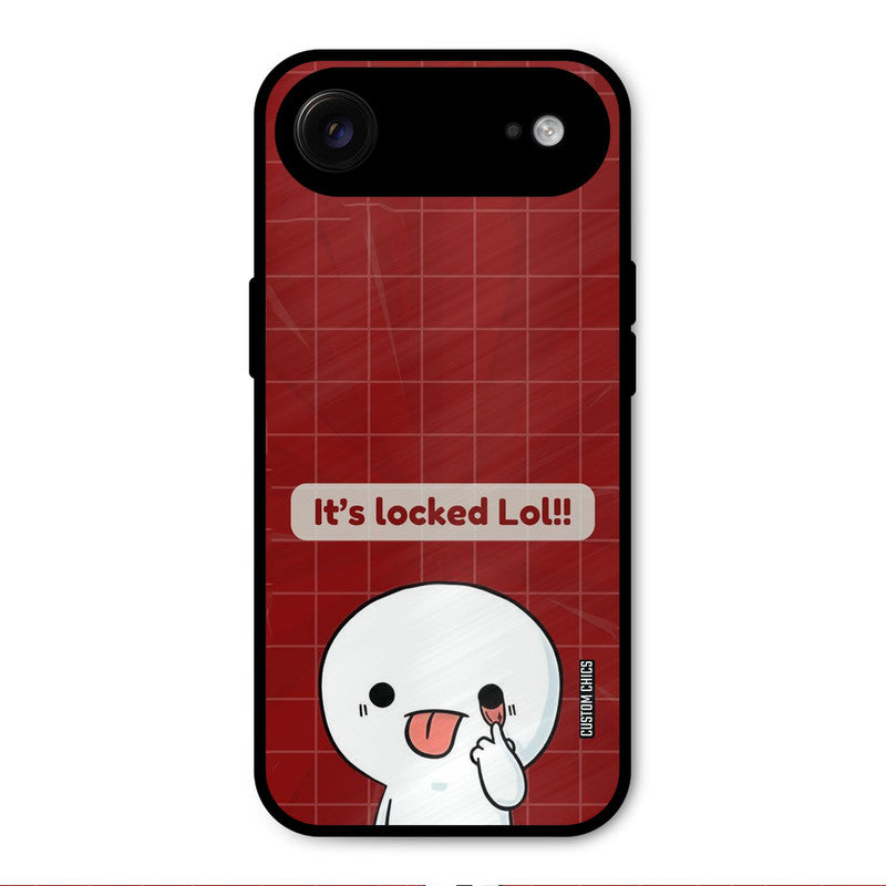 Its Locked iPhone Air Mobile Back Cover - Cute PrintShield Case