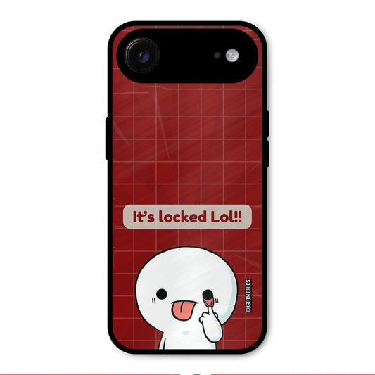 Its Locked iPhone Air Mobile Back Cover - Cute PrintShield Case