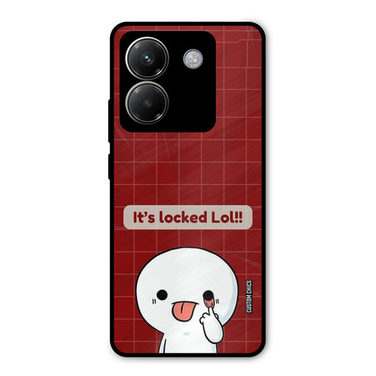 Its Locked Poco M7 Pro Mobile Back Cover - Cute PrintShield Case