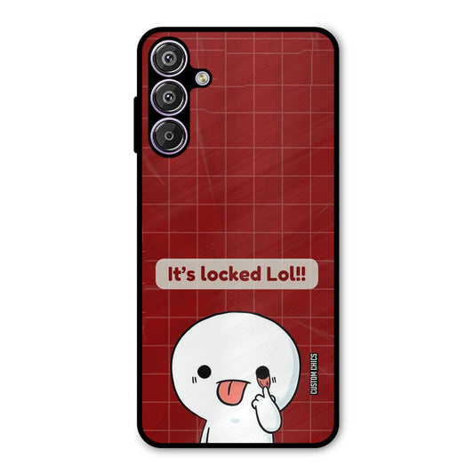 Its Locked Samsung Galaxy F15 Mobile Back Cover - Cute PrintShield Case