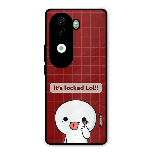 Its Locked iQOO Z9s Mobile Back Cover - Cute PrintShield Case
