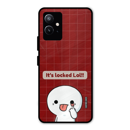 Its Locked Vivo Y75 5G Mobile Back Cover - Cute PrintShield Case