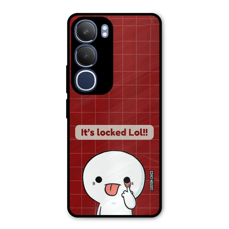 Its Locked Vivo Y29 Mobile Back Cover - Cute PrintShield Case
