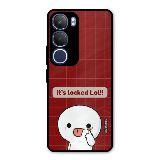 Its Locked Vivo Y29 Mobile Back Cover - Cute PrintShield Case