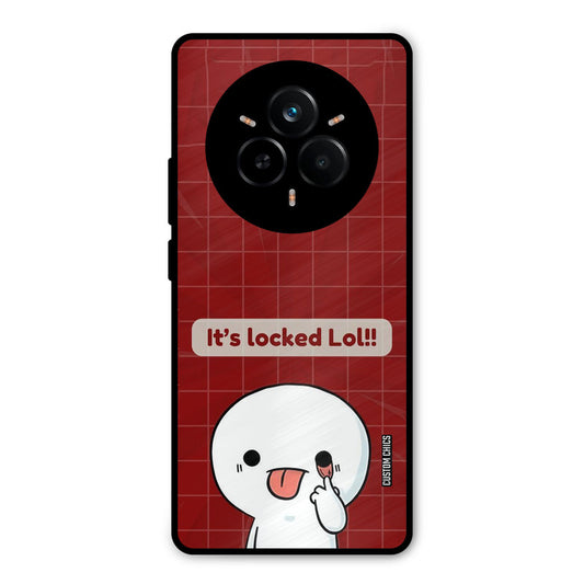 Its Locked Realme 14 Pro Mobile Back Cover - Cute PrintShield Case