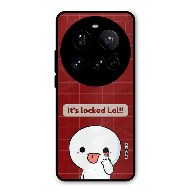 Its Locked Xiaomi Mi 15 Ultra Mobile Back Cover - Cute PrintShield Case