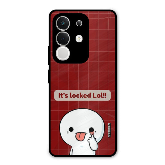 Its Locked Vivo T4x Mobile Back Cover - Cute PrintShield Case