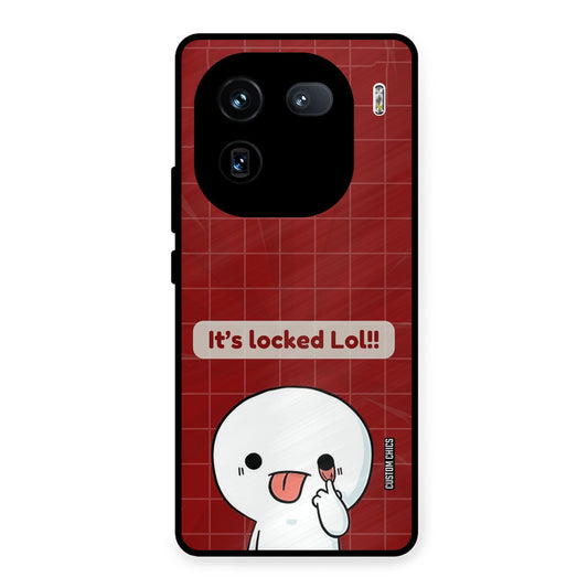 Its Locked iQOO 12 Mobile Back Cover - Cute PrintShield Case