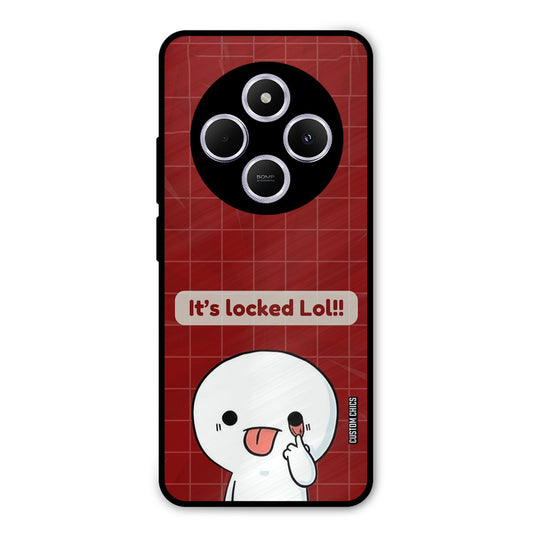 Its Locked Poco C75 Mobile Back Cover - Cute PrintShield Case
