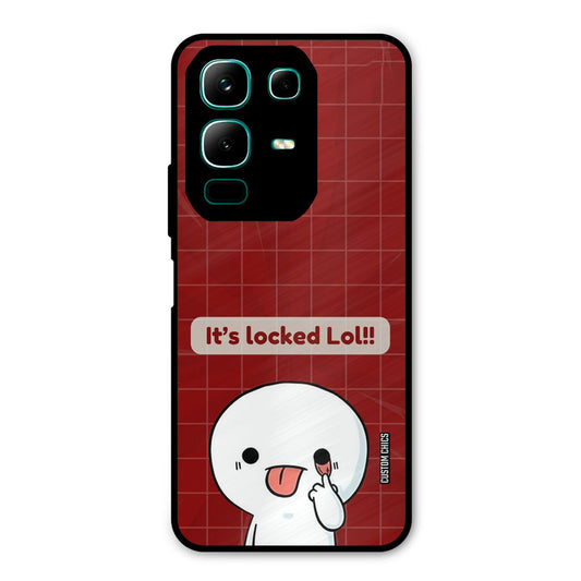 Its Locked Infinix Note 50x Mobile Back Cover - Cute PrintShield Case