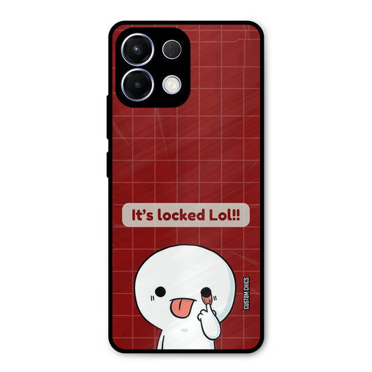 Its Locked Oppo K13 5G Mobile Back Cover - Cute PrintShield Case
