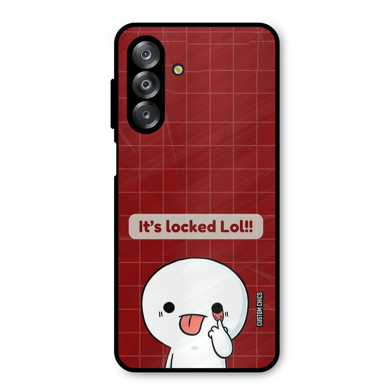 Its Locked Samsung Galaxy A26 Mobile Back Cover - Cute PrintShield Case