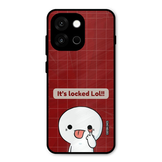 Its Locked Oneplus 13s Mobile Back Cover - Cute PrintShield Case
