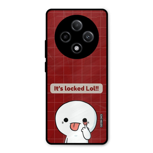 Its Locked Oppo F27 Pro Plus 5G Mobile Back Cover - Cute PrintShield Case
