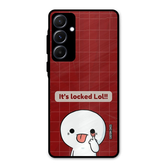 Its Locked Samsung Galaxy A55 5G Mobile Back Cover - Cute PrintShield Case