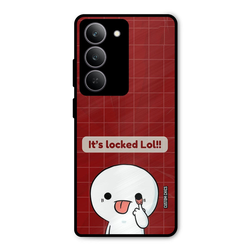 Its Locked Realme 14x Mobile Back Cover - Cute PrintShield Case